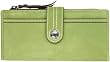 Fossil Wallet - Weekender Checkbook Clutch (Color: Green)