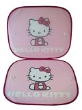 Sanrio Hello Kitty Car Window Visors with Suction Cups (Set of 2) - Hello Kitty Car Shade (Side Window)