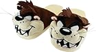 Looney Tunes Taz Plush Slippers, Large