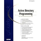 Click here to buy Active Directory Programming by Gil Kirkpatrick.