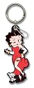 Betty Boop And Dog Plastisol Key Chain
