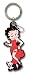 Betty Boop And Dog Plastisol Key Chain