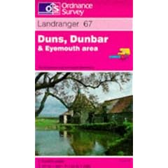 Duns, Dunbar and Eyemouth Area (Landranger Maps)