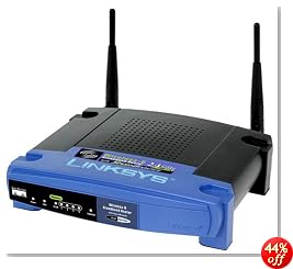 Linksys WRT54GS Wireless-G Broadband Router with SpeedBooster