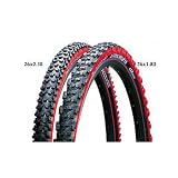 パナレーサー(Panaracer) F2621BAX-FIRE ファイアXCプロ 赤ライン/黒オープン F 26X2.10 F2621BAX-FIRE