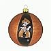 Oklahoma State Cowboys 3.5 Collegiate Glass Basketball Holiday Ornament - NCAA College Athletics