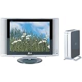 LG 15LW1R - 15 LCD TV with wireless media receiver - black, silver
