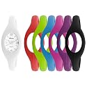 Breda Women's 2304_6CB "Lark" 6 Changeable Jelly Sporty Silicone Expansion Bands and Watch