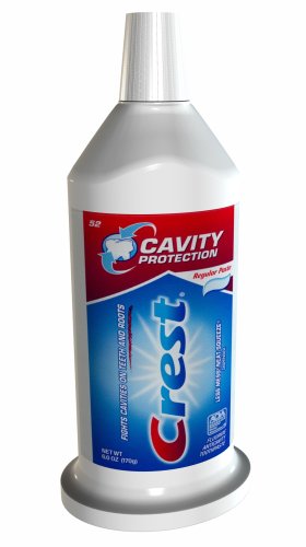 Crest Cavity Protection Neat Squeeze Toothpaste, Regular - 6 oz (Pack of 6)