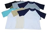 Infant Boys' Raglan T-Shirt with Short Sleeves