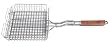 Outset QC71 Chrome Grill Basket with Rosewood Handle