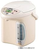 ZOJIRUSHI コードレスタイプ マイコン沸電動ポット ホワイトグレー CD-LS40-WGの画像