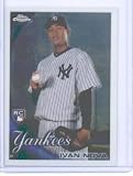 2010 Topps Chrome Baseball Card # 214 Ivan Nova RC - New York Yankees (RC - Rookie Card) MLB Trading Card in Screwdown Case