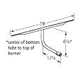 Rotisserie Stainless Steel Burner