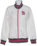 Womens St. Louis Cardinals White Cooperstown Track Jacket - XL