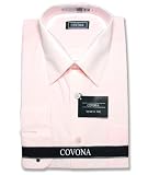 Mens Pink Dress Shirt w/ Convertible Cuffs