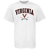 Virginia Cavaliers White Bare Essentials T-shirt