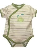 Frog & Stripe Creeper by Little Me - Green - Newborn