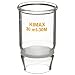 Kimble Kimax Glass Medium High Form Gooch Crucible, with Kimflow Fritted Disc