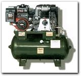 Amflo Air Compressor 8.0 HP Stationary Gas 30 gal. Horizontal Midline