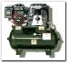 Amflo Air Compressor 8.0 HP Stationary Gas 30 gal. Horizontal Midline