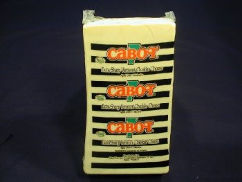Cabot Vermont Sharp White Cheddar - 10 to 11 LB Loaf by Cheese Express