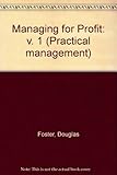 Managing for profit
