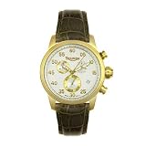 Triumph Motorcycles T100 Yellow Gold Plated Watch by Triumph