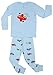 Elowel Little Boys Airplane 2 Piece Pajama Set 100% Cotton (6M-8 Years)