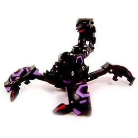 Bakugan New Vestroia Bakuneon LOOSE Single Figure Special Attack TRAP Darkon (Black)MetalFencer