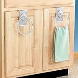  : Clip on Towel Rings - Towel Holder for Use in Bathrrom, Kitchen, Garage or Anywhere