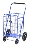 Super Shopping Cart - Folding Grocery Cart - Blue (Blue) (41.75