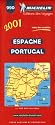 Michelin 2001 Spain and Portual/2001 Espagne Portugal (Michelin Country Maps)