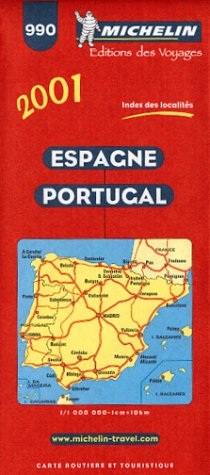 Michelin 2001 Spain and (Road Maps)