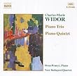 Widor: Piano Trio; Piano Quintet