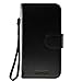 iPhone 6/6s Case,NAVOR[Stand Feature][Removable Strap][4 Card Slots][Clear ID Window][Money Pocket] Synthetic Leather 4.7 inch iPhone 6/6s Wallet Case Navor(Black)