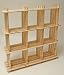 Produkt-Bild: Hergestellt f&uuml;r DEMA Holzregal 9 F&auml;cher BxTxH 113x27x110