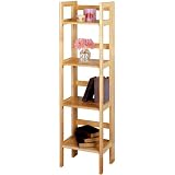 Beechwood 4 Tier Folding Shelf - Winsome 81852