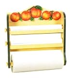 PEACH 3 Roll Wrap Center Rack - Paper Towel Foil Saran