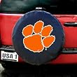 Clemson Tigers NCAA Spare Tire Cover (Black)
