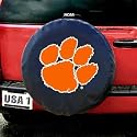 Clemson Tigers Black Spare Tire Cover