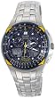 Citizen JR3080-51L Citizen Eco-Drive Mens Blue Angels Skyhawk Chronograph Watch JR3080-51L