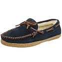 Slippers International Men's Suede Moccasin Slipper