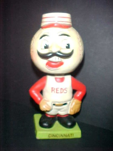 Cincinnati Reds 1960's Green Base Nodder