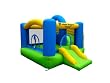 Jump-A-Lot Curved Double Slide Inflatable Bounce House