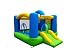 Jump-A-Lot Curved Double Slide Inflatable Bounce House