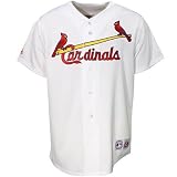 Majestic St Louis Cardinals Youth White Replica Baseball Jersey