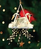 Patience Brewster Krinkles 12 Days of Christmas 7 Swans A Swimming Ornament