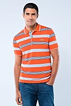 Short Sleeve Multi-color Pique Polo