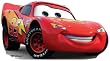Lightning McQueen (Disney Pixar Movie Cars) Large-Size Standup Poster